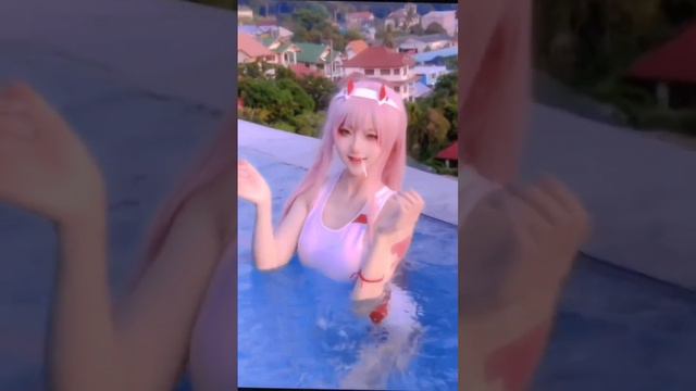 Девушка Аниме Косплей на Милый во франксе 002 смотреть онлайн