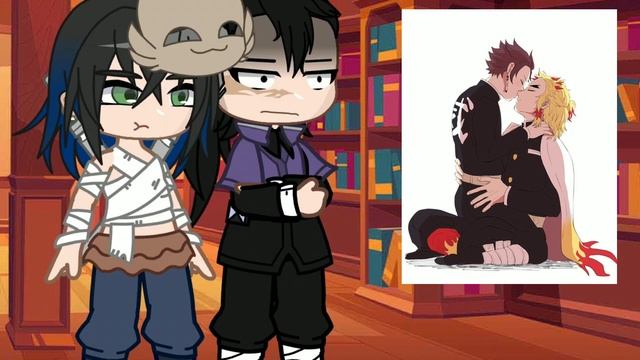 Kamaboko Squad Reacts To Tanjiro Ships 1/3 (Tanjiro x Hashira)//Kny-Ds//ft.Giyuu and Obanai смотреть онлайн