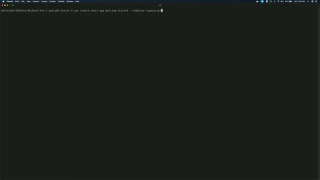 React 01 - Create your First React App with Typescript Enabled (MacOS) смотреть онлайн