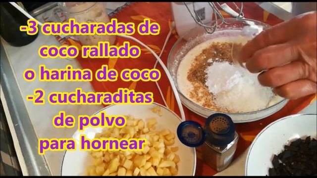 Torta/Bizcocho con MANZANA 🍰🍎 (sin Harina) смотреть онлайн
