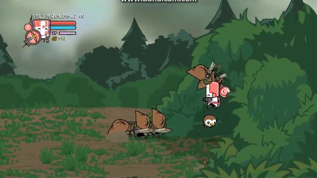 Castle Crashers Gameplay [Part 2] Killing the Barbarian Boss смотреть онлайн