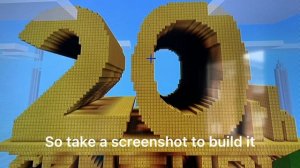 My new and big 20th century fox logo in Minecraft