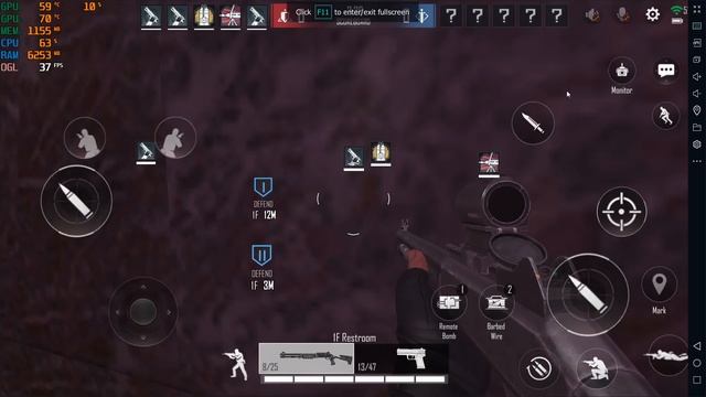 Rainbow Six Seige Mobile - AREA F2 [ OPENGL ] ASUS TUF FX505DY RX560X ULTRA SETTINGS GAMEPLAY 1080P смотреть онлайн