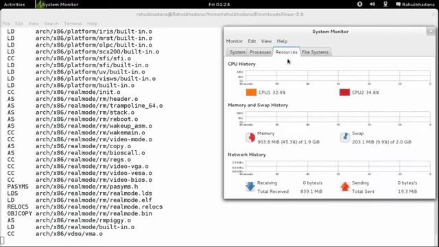 how to compile and install new kernel in Linux(fedora distro) смотреть онлайн
