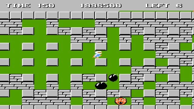 Bomberman [NES, без сохранений] #4 ФИНАЛ. Уровни 41 - 50. Бомбермен стал человеком! смотреть онлайн