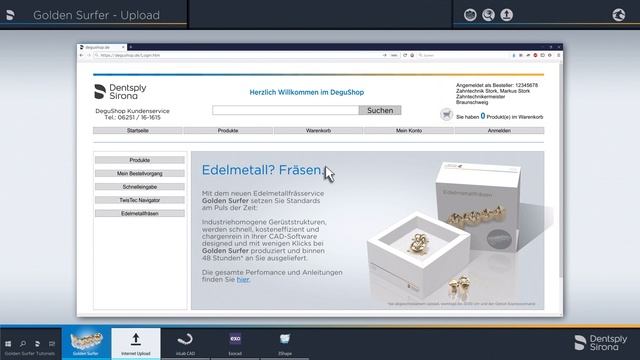 Golden Surfer: Upload Konstruktionsdaten смотреть онлайн
