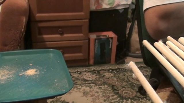 Укрепление ножек табуретки с помощью нигелей смотреть онлайн