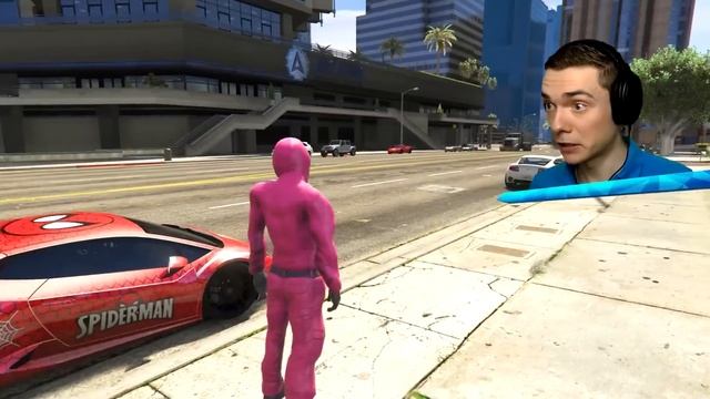 Upgrading SQUID GAME GUARD Into STRONGEST MAN (GTA 5) смотреть онлайн