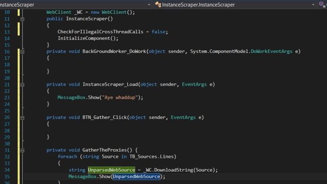 C# How to program a proxy scraper смотреть онлайн