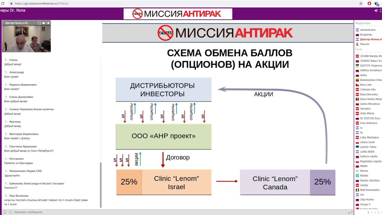 Вебинар по Миссии АНТИРАК 30.06.2019 года. смотреть онлайн