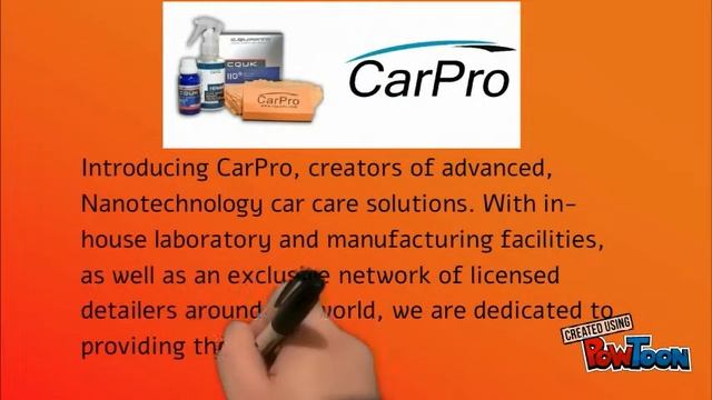 CarPro: Provides Attractive Car Detailing Products смотреть онлайн
