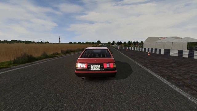 Assetto Corsa -AE85 Turbo @Rostock Osthafen