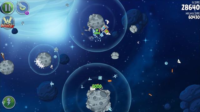 Angry birds space - Beak impact 2 - no commentary смотреть онлайн