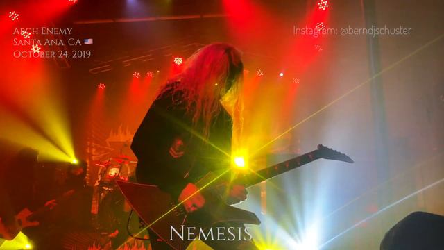 Arch Enemy - Nemesis @Santa Ana, October 24, 2019 4K LIVE смотреть онлайн