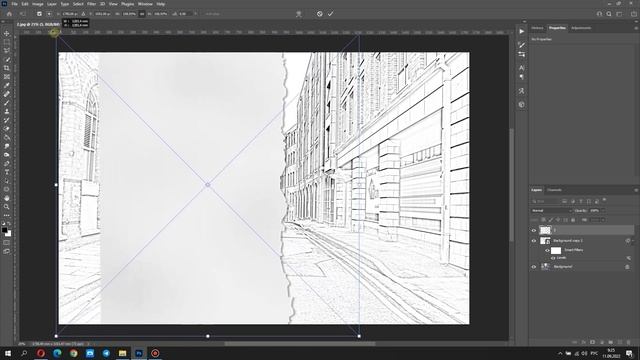 DRAWING WITH A PENCIL ON A PHOTO: How To Create A Drawing Effect In Photoshop.