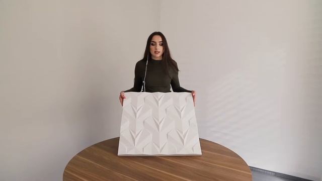 Обзор стеновой 3D панели "Geoposition" из пенополиуретана от бренда "Relieffo" смотреть онлайн