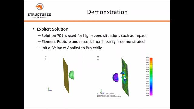 Introduction to Advanced Nonlinear in Nastran (Femap with NX Nastran) смотреть онлайн