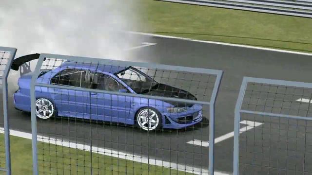 rFactor Mitsubishi Lancer Evo IX tuned at PrimRing смотреть онлайн