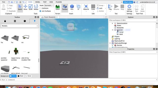 Roblox Studio Zombie Spawner Tutorial! смотреть онлайн