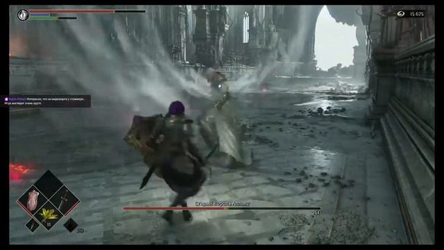 Demon's Souls стрим с Twitch. Босс Старый Король Аллант смотреть онлайн