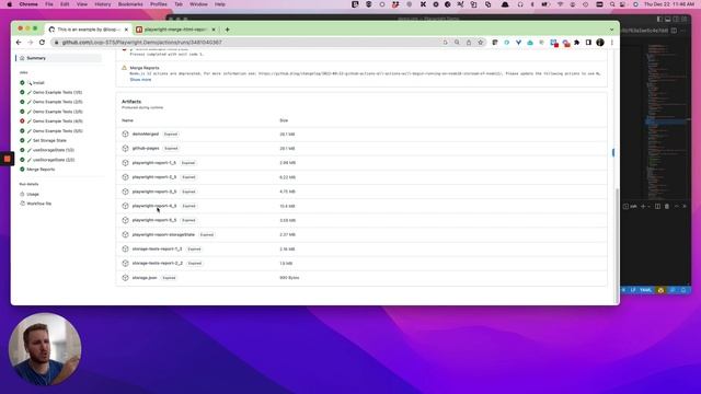 Merging Playwright Reports in GitHub Actions Workflows After Sharding смотреть онлайн