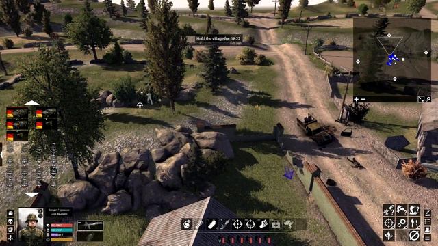 German AT Soldier in Heavy Vilage Combat ! Call to Arms German dlc смотреть онлайн