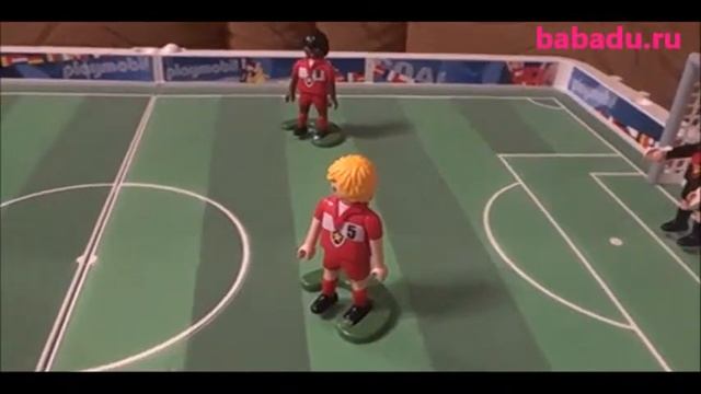Футбольное поле "Возьми с собой" Playmobil (Плеймобил) смотреть онлайн