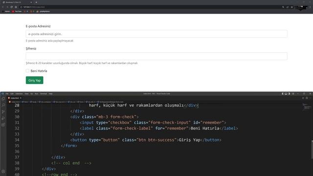 Ders 53 Bootstrap 5 Form Sınıfları смотреть онлайн