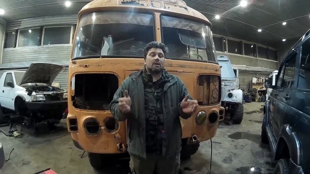 Паз 4Х4 Реконструкция и свап.