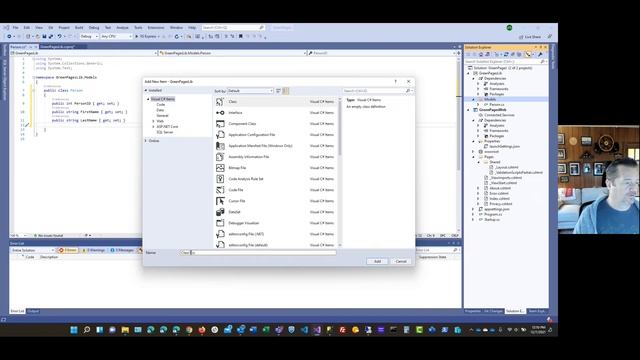 .Net Core Tutorial - 2. Creating .Net Core Entity Framework Classes - #dotnetcore #visualstudio смотреть онлайн