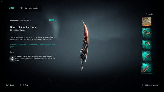 Demon fire weapon pack has been added in AC Valhalla | store items | helix credits смотреть онлайн