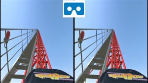 Roller Coaster 19 Американские Горки для VR очков 3D SBS VR box video