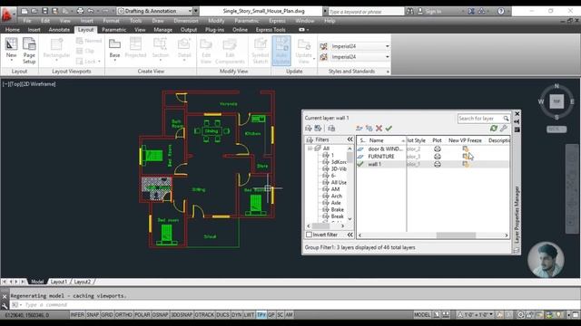 #1 | AutoCAD | Difference B/W Freeze & VP Freeze & New VP Freeze in Layer | смотреть онлайн