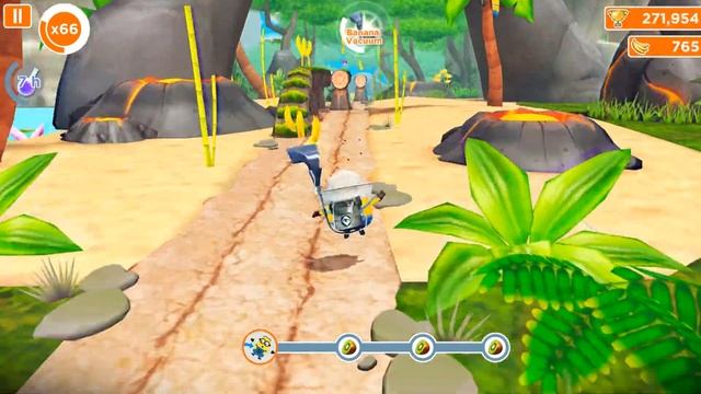 Beekeeper Jerry Minion and Prop in Volcano - Despicable me Old version смотреть онлайн