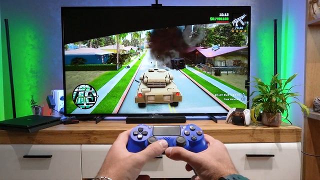 GTA: San Andreas Definitive Edition | PS4 POV Gameplay Test, Freeroam | смотреть онлайн