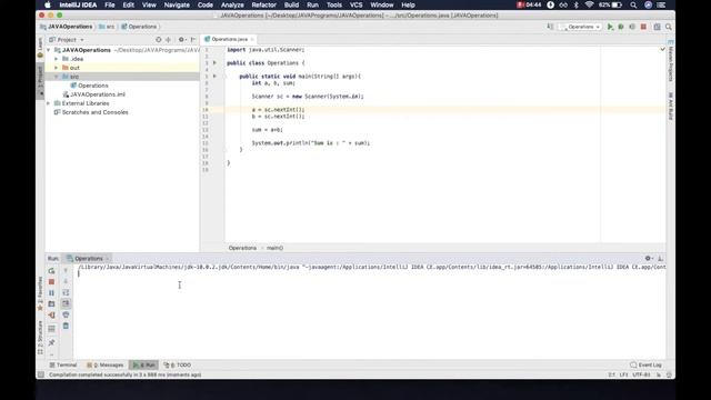 JAVA Arithmetic Operations смотреть онлайн