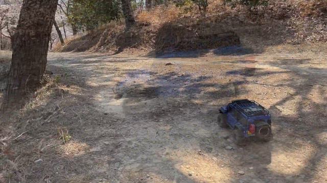 1/10 Scale RC Car | Traxxas TRX4 Defender Off-road Bash #1 смотреть онлайн