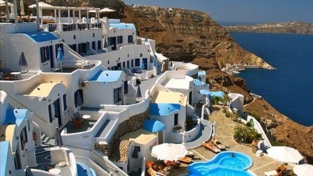 Вулкан Санторин и пустыня Атакама ! смотреть онлайн