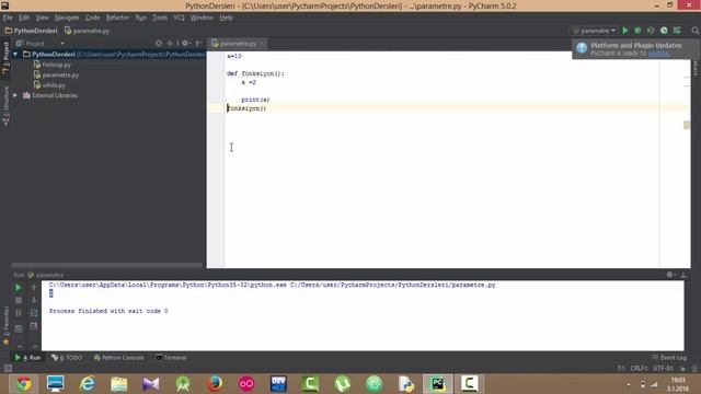 Python3 Dersleri 21 - Global ve Yerel Değişkenler смотреть онлайн