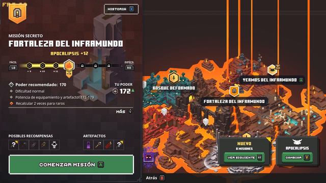 TODOS los NUEVOS NIVELES SECRETOS del DLC NETHER 🙌 MAPAS OCULTOS en MINECRAFT DUNGENOS смотреть онлайн