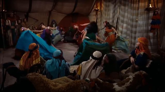 Jethro's daughters dance - "The Ten Commandments" смотреть онлайн