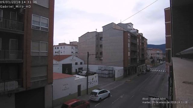 Timelapse - Alcoi - Gabriel Miro - 09-01-2018 смотреть онлайн