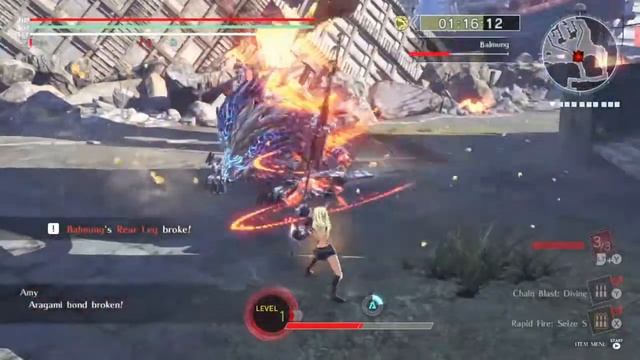 No Damage Battle - Part 3 (Balmung) - God Eater 3 - Non-commentary Gameplay смотреть онлайн