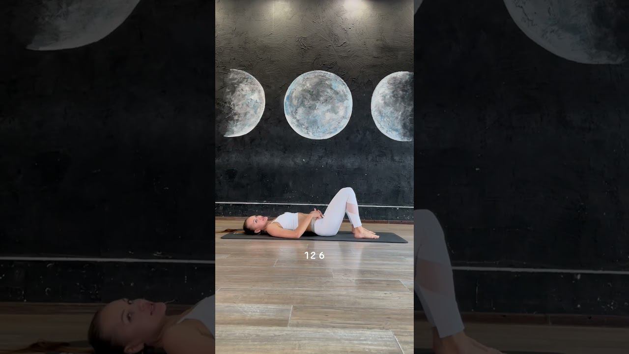 Упражнение при напряжении и боли в области поясницы #йогатерапия #лфк #здороваяспина #дыхание #йога смотреть онлайн