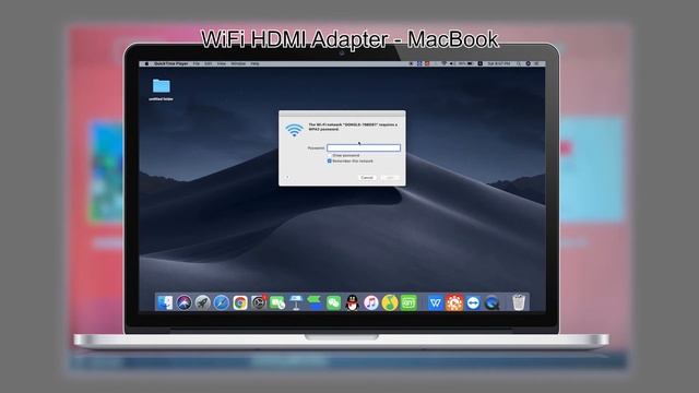 How to connect projector to MacBook through Wireless HDMI adapter смотреть онлайн