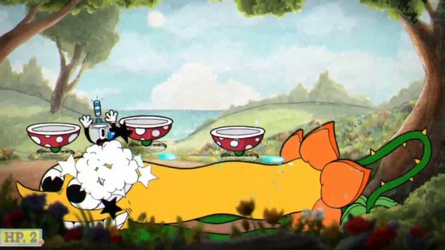 ПОДСОЛНУХ ПСИХОПАТ - Cuphead Don't Deal with Devil #2 прохождение смотреть онлайн
