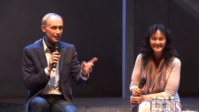 Упражнение: «Энергия аплодисментов». Олег Гадецкий и Марина Таргакова смотреть онлайн