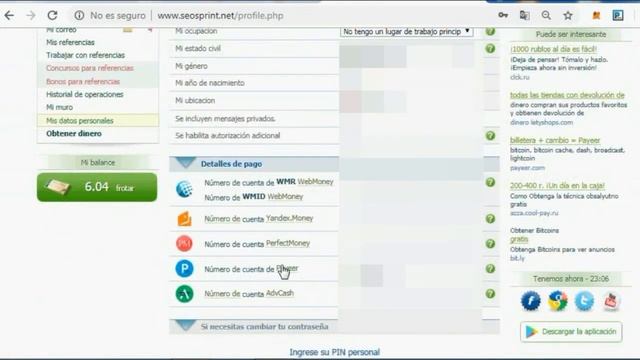 Gana Mas de 100 rublos en un día sin inversión (pagando) смотреть онлайн