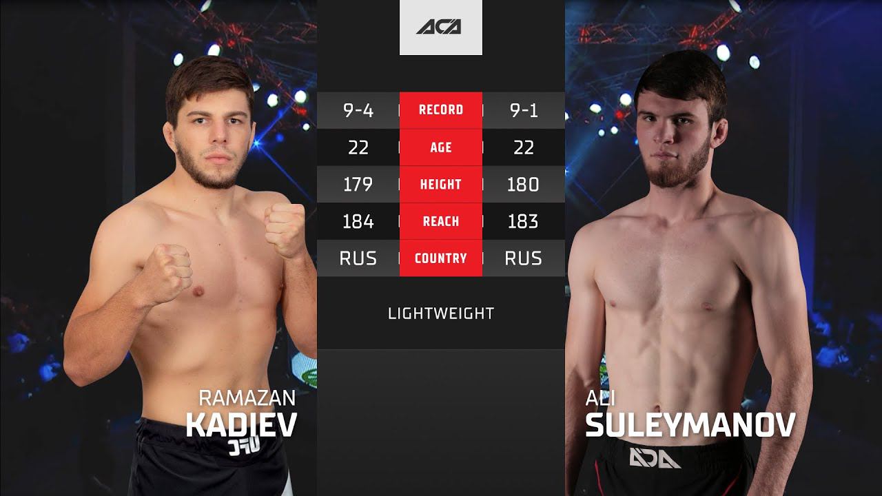 Рамазан Кадиев vs. Али Сулейманов | Ramazan Kadiev vs. Ali Suleymanov | ACA YE 43 смотреть онлайн