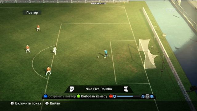 Глупый вратарь PES 2010 смотреть онлайн